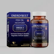 Healthbest Energybest Fish Oil Omega-3 Soft Gel 60 Capsules for Adult