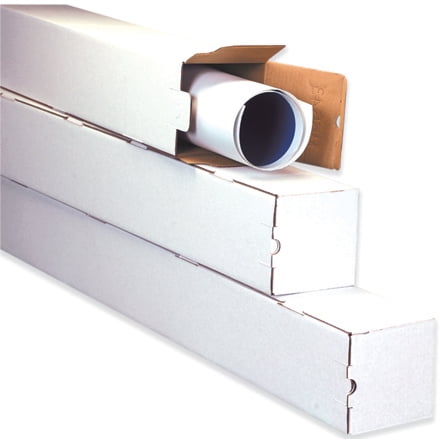 M2225 White 2 x 2 x 25" 200#/ECT-32-B Corrugated Cardboard construction