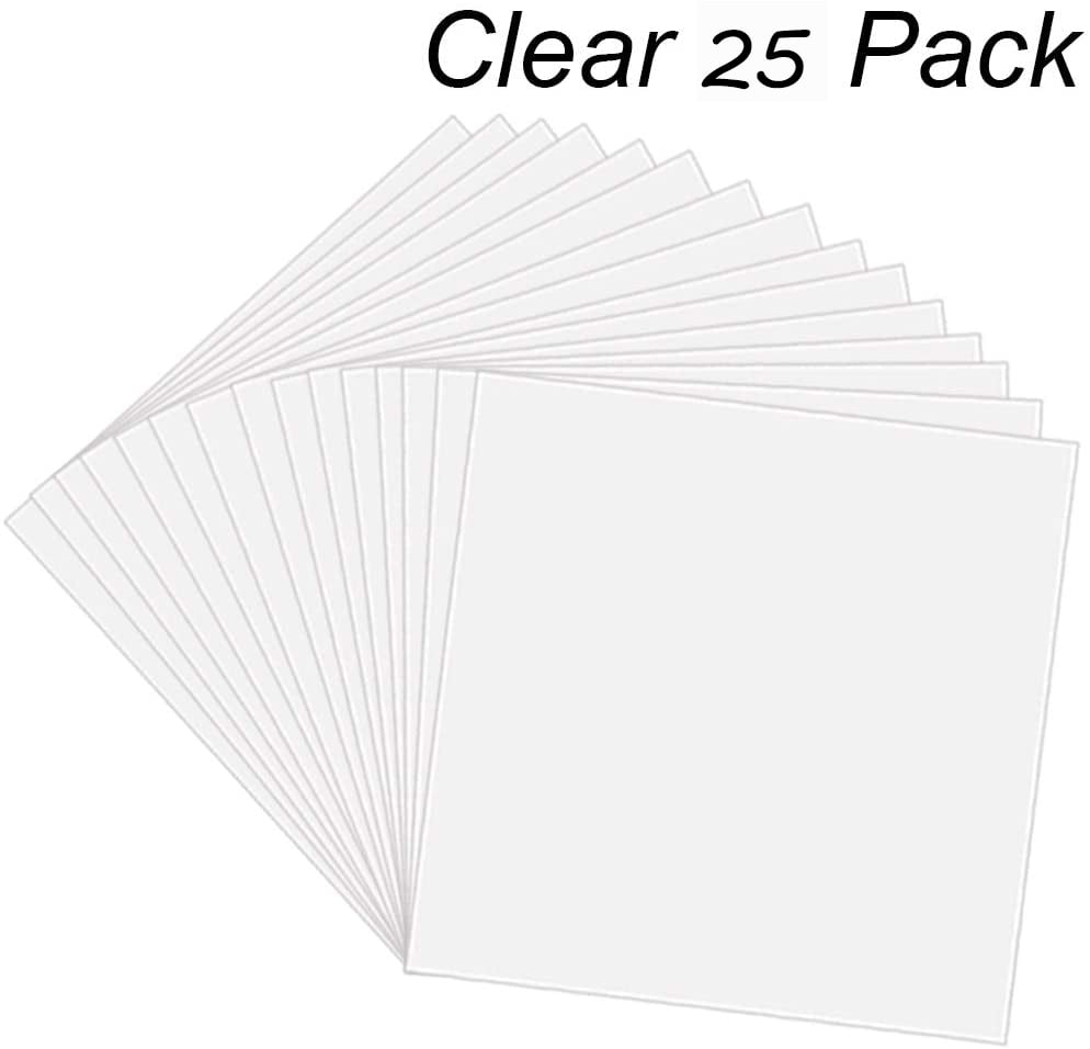 30 Pack 4 mil Blank Stencil Material Mylar Blank Sheets for Stenciling Airbrush Painting Tracing Fabric Templates,12 x 12 Inch 