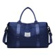 thumbnail image 1 of Bolso de lona unisex de moda Bolso de gimnasio con cremallera informal para hombres y mujeres (azul oscuro), 1 of 7