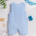 thumbnail image 4 of Baby Onesies Boy Infant Baby Boy Girl Golf Overalls Outfit Sleeveless Plaid Romper Straps Jumpsuit One Piece Playsuit Casual Clothes, 4 of 6