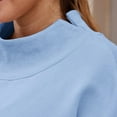 thumbnail image 5 of ABATAB Womens Oversized Sweatshirts Turtleneck Casual Long Sleeve Pullover Tops Fall Fashion Outfits Clothes with Pocket, 5 of 7