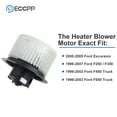 thumbnail image 2 of HVAC Heater Blower Motor Fan for Ford F-250 F-350 F-450 F-550 Super Duty, 2 of 4