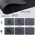 thumbnail image 6 of Coffee Mats for Countertop Under Coffee Machine Kitchen Counter Drying Mat(Grey), 6 of 6
