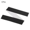 thumbnail image 3 of Uxcell 9.8"x0.7" Badminton Racket Tennis Racquet Head PU Protector Sticker Tape, Black 8Pcs, 3 of 5