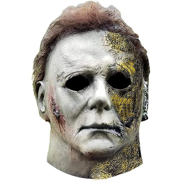Cubierta Facial De Halloween Horror Látex Cicatriz Cubierta Facial Sombreros Decoración De Halloween Accesorios Para Carnaval Pascua Y Mascarada Guardurnaity HA038616-00