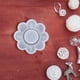 thumbnail image 2 of Candelabro de cristal con pegamento de gel de sílice, forma de estrella, vela de aromaterapia, adornos de yeso, caja de almacenamiento, patrón, 2 of 5