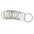 thumbnail image 2 of simhoa Stainless Steel Round Split Key Rings Chain Clasp Loop Findings DIY 35 mm, 2 of 7