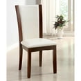 thumbnail image 2 of Furniture of America Longbotton Upholstered Dining Chairs - Set of 2, White, 2 of 7