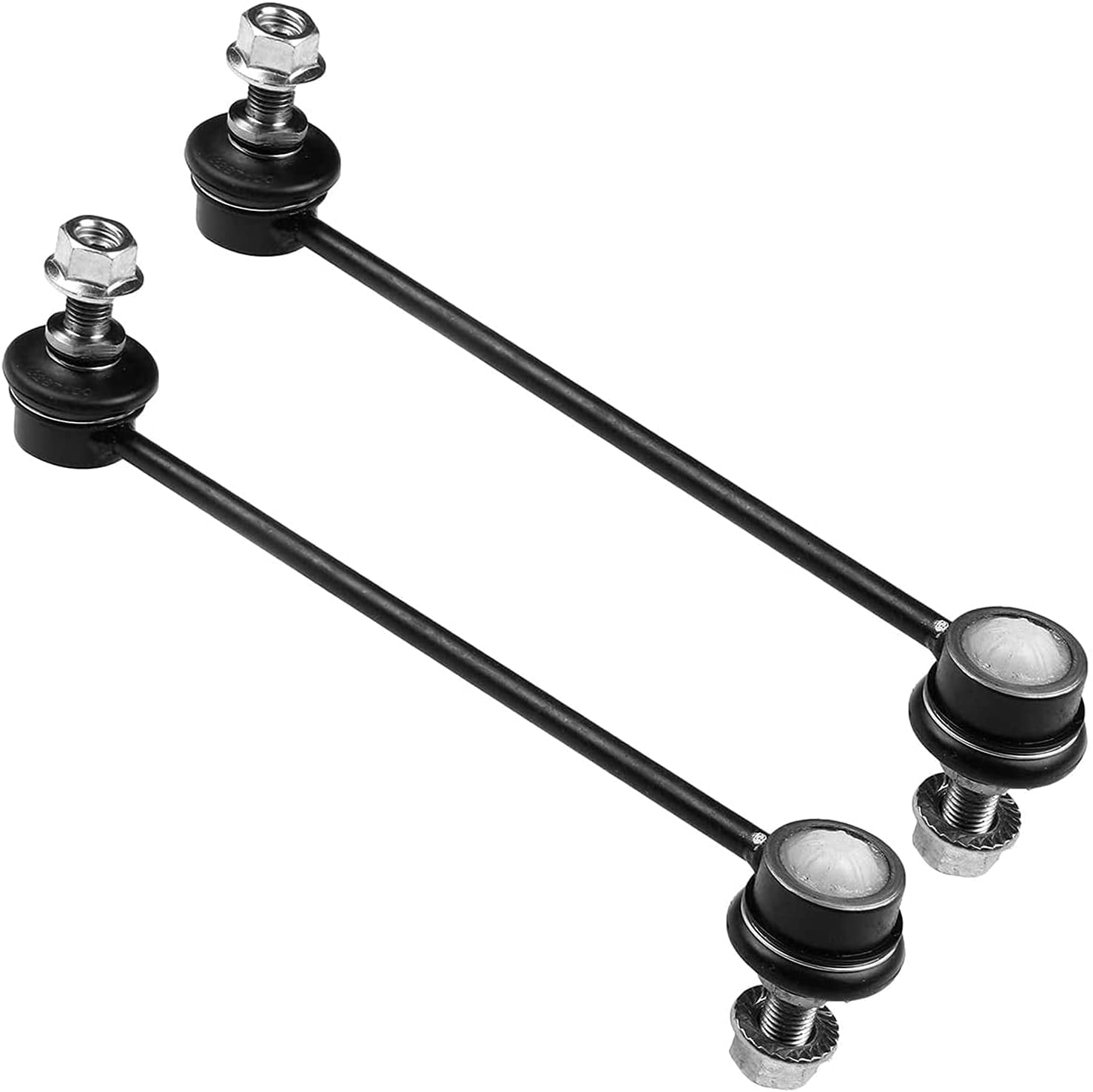 Detroit Axle - Front Control Arms for 2009-2012 Hyundai Elantra 2010 2011, 2 Lower Control Arms, 2 Lower Ball Joints, 2 Sway Bar Links Suspension Kit Replacement