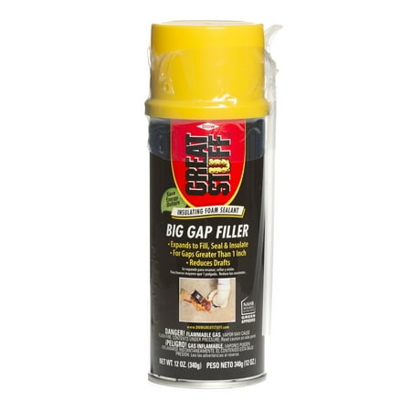 GREAT STUFF Big Gap Filler, 12 Oz (Best Way To Fill Cracks In Driveway)