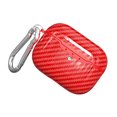 thumbnail image 2 of Moyic Estuche para auriculares Auriculares inalámbricos con Bluetooth Protector de silicona para Cables de audio/vídeo Rojo, 2 of 8