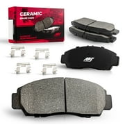 APF Front Ceramic Carbon Fiber Brake Pads for 2014-2018 Ford Special Service Police