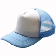 thumbnail image 1 of Custom Brand LOGO Personality DIY Print Trucker Hat For Kids Net Baseball Cap Men Women Blank Mesh Adjustable Sun Hat Visor QZX, 1 of 7