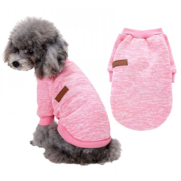 GASTROPOD 1Pcs Dog Sweater,Yarn Dog Onesie,Dog Sweater,Pink,Xxl