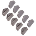 thumbnail image 4 of Zipper Stopper, Attractive Decorative Zipper Pull Replacement Glossy Appearance Small Compact Widely Applicable  For Suitcases For Bags For Clothes Colorful,Bronze,Gray,Rose, 4 of 8