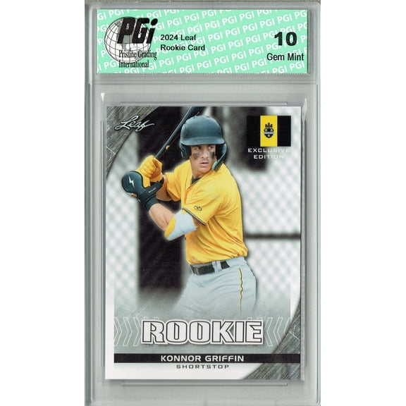 Konnor Griffin 2024 Leaf #FL-09 Top Prospect Rookie Card PGI 10