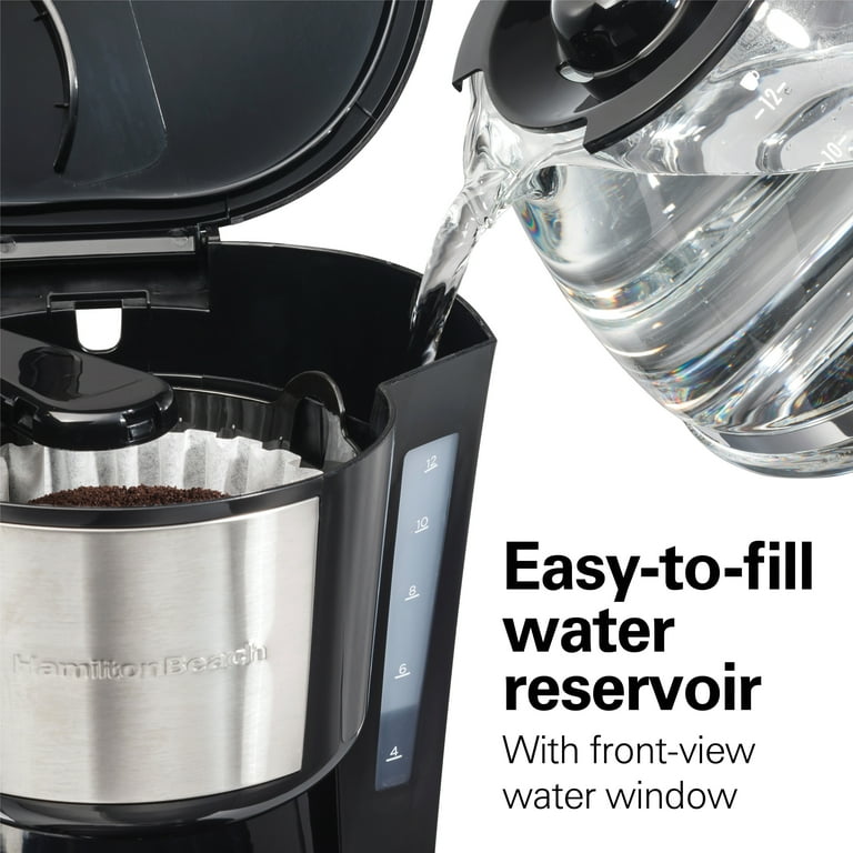 Hamilton Beach New Programmable 12-Cup Coffee Maker with Brew
