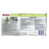 Mr. Clean Multi-Purpose Finished Floor Cleaner, Lemon Scent, One Gallon ...