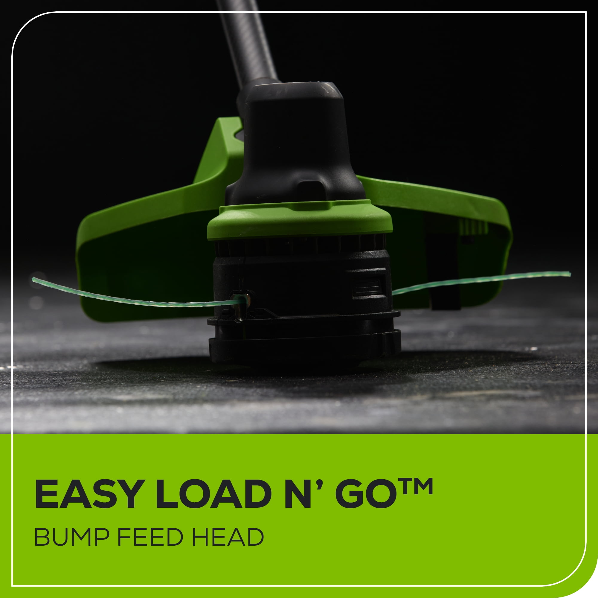 Greenworks 60 Volt Straight Shaft String Trimmer, Lightweight