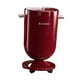 thumbnail image 2 of Contenedor de basura con ruedas de 20 l con tapa, decorativo, para baño y hogar. Rojo, 2 of 9