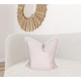 thumbnail image 2 of HomeRoots 515439 22 x 22 in. Beige Polyester Zippered Pillow, 2 of 3