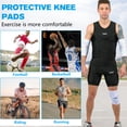 thumbnail image 5 of TUOYR Compression Padded knee Sleeve Knee Protection Anti-Slip Leg Sleeve with Protective Pad for Football Basketball Baseball Volleyball - Adult & Youth Size (Scale Pink, 1 Pair), 5 of 8