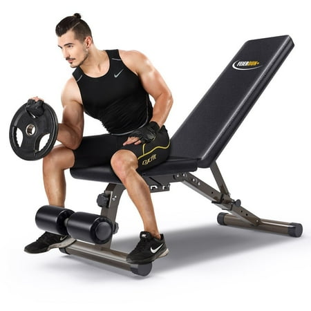 Feierdun Adjustable Weight Bench Incline Decline To Make A Full