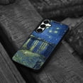 thumbnail image 4 of WIRESTER Shockproof Soft Rubber Cover Case for Samsung Galaxy S25+ / S25 Plus 6.7" 2025, Starry Night Over The Rhone, 4 of 5