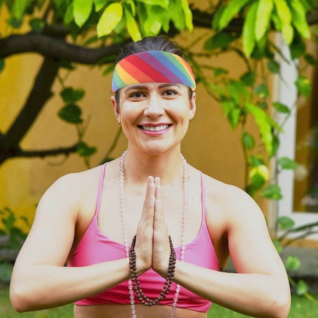 YSNOOWE 2Ud Deportivas Para Mujer Bandana Headband De Creativa Y Cómoda