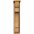 thumbnail image 2 of 5 1/2"W x 12"D x 28"H New Brighton Smooth Corbel w/Backplate, Western Red Cedar, 2 of 9