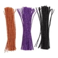 thumbnail image 1 of OUNONA 300Pcs Glitter Sticks Chenille Material Assorted Color Craft Projects, 1 of 8
