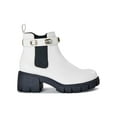 thumbnail image 2 of Madden NYC Women's Rhinestone Chain Lug Sole Chelsea Booties, 2 of 5