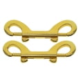 thumbnail image 1 of 2/4/6/10 piezas GANCHOS DE ALEACIÓN DE DOBLE PUNTO CLIPS BROCHES PORTA LLAVES 2 piezas, 1 of 9