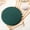 Green, variant on TOPRenddon Chair Cushions, Stool Cushion Round 13.8in，Memory Foam Stool Cushions,Cotton Round Cushion mit Removable Cover Seat Pad for Wooden Dining Chairs