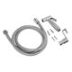 thumbnail image 1 of Toilet Faucet Set Hand Shower Stainless Steel Sprayer Head With Hose Fixed Bracket Screw Fittings, 1 of 5