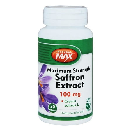 Natural Max - Saffron Extract 100 mg. - 30 Vegetarian