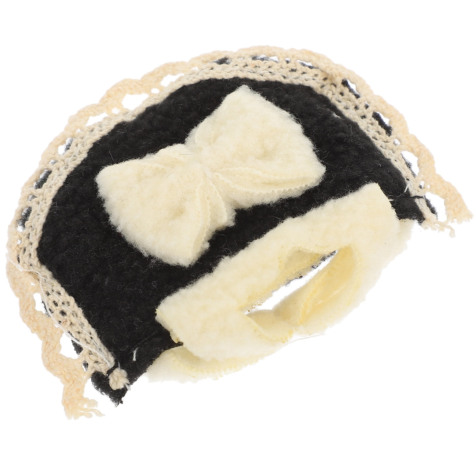 SOPOTUTU Adorable Black Guinea Pig Clothes Vest Breathable Comfortable Wear for Small Animals