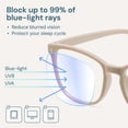 thumbnail image 3 of Gafas Gaoye Fashion Square unisex que bloquean la luz azul, 3 of 7