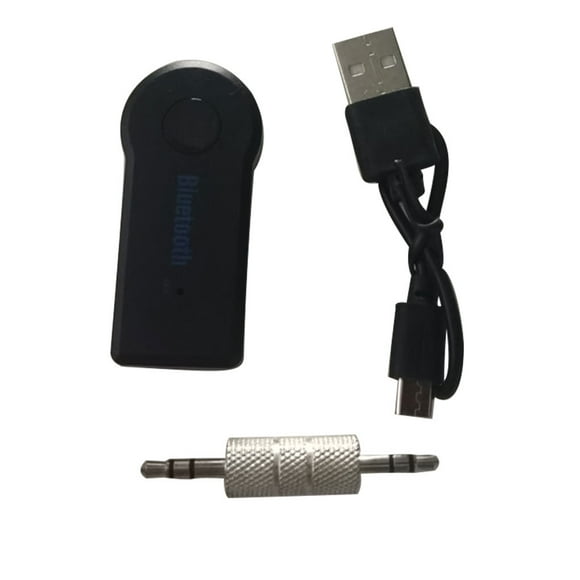 Seitruly Inalámbrico Bluetooth 3.5mm Audio Estéreo Música Hogar Coche Receptor Adaptador Mic Type3