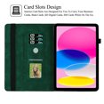 thumbnail image 3 of Artyond Case for iPad 10th Generation 10.9 inch 2022, PU Leather Folio Adjustable Stand Card Slots Protective Cover with Auto Sleep/Wake Case for iPad 10th Generation 10.9 inch 2022 Released, Green, 3 of 8
