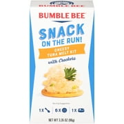 Bumble Bee Snack On The Run Cheesy Tuna Melt with Crackers Kit, 3.35 oz