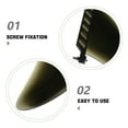 thumbnail image 3 of OULII Stabilisateurs pour Planches à Roulettes Debout PVC Noir 1 Ensemble pour Amélioration de la Performance, 3 of 7