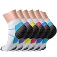 thumbnail image 2 of Calcetines de compresión deportivos Calcetines para correr Calcetines elásticos de compresión de fascia plantar para hombres y mujeres, 2 of 6