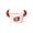 White, variant on Monster Storage Basket, Plush Surface Desktop Organizer for Makeup or Toys, Cute One-Eyed Creature Bin for Tidy Spaces and Room Accents Yellow
