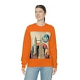thumbnail image 6 of New York Nightlife Urban Wanderlust Unisex Heavy Blend Crewneck Sweatshirt, 6 of 9
