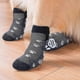 thumbnail image 4 of Anti-slip Dog Socks For Dogs 2 Pairs Soft Adjustable Paw Protection Dog Grip Socks With Strap Tracti, 4 of 5