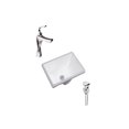 thumbnail image 1 of DROP Bath and Kitchen DR091165 Undermount Bathroom Sink Set, 1 of 6