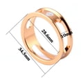 thumbnail image 4 of 4 Uds CNC Aleación de Aluminio 10mm Auricures 28,6mm 1 1/8 Pulgadas Horquil Dentera Espaciadores Arandes de , Oro Oro1 Sharpla Bicycle Headset Spacer, 4 of 8
