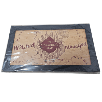 Panneau Décoratif Bois Harry Potter Hogwarts Express 9 3/4 - NECA - Occasion Bon État